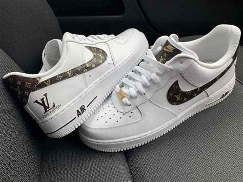 custom nike air force 1 lv|custom air force 1 women.